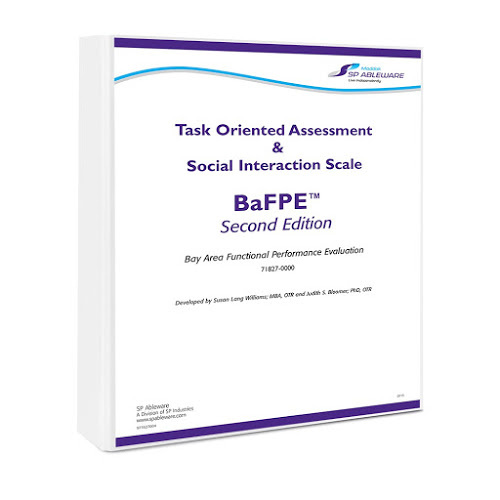 灣區(qū)功能表現(xiàn)測驗(yàn)套件-任務(wù)導(dǎo)向評估TOA-Maddak-BaFPE型