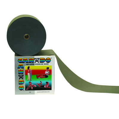 美國CanDo盒裝無乳膠彈性阻力訓(xùn)練帶