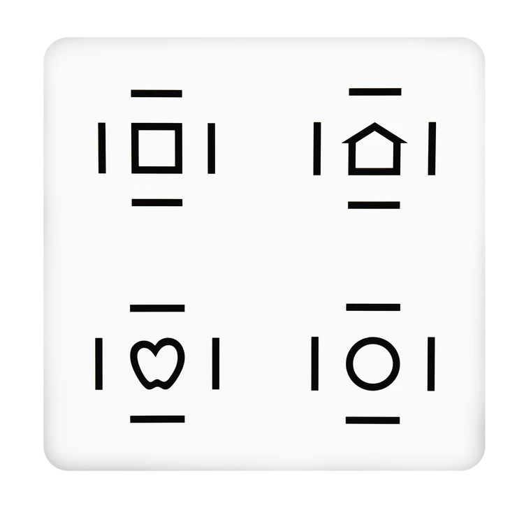 合圍回應(yīng)視覺(jué)卡-Crowded LEA SYMBOLS? Response Panel