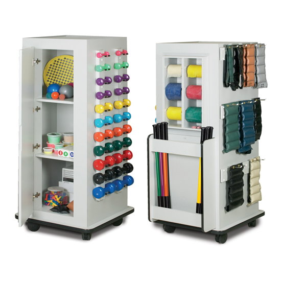 美國CLINTON品牌5101A型康復(fù)運動器材推車